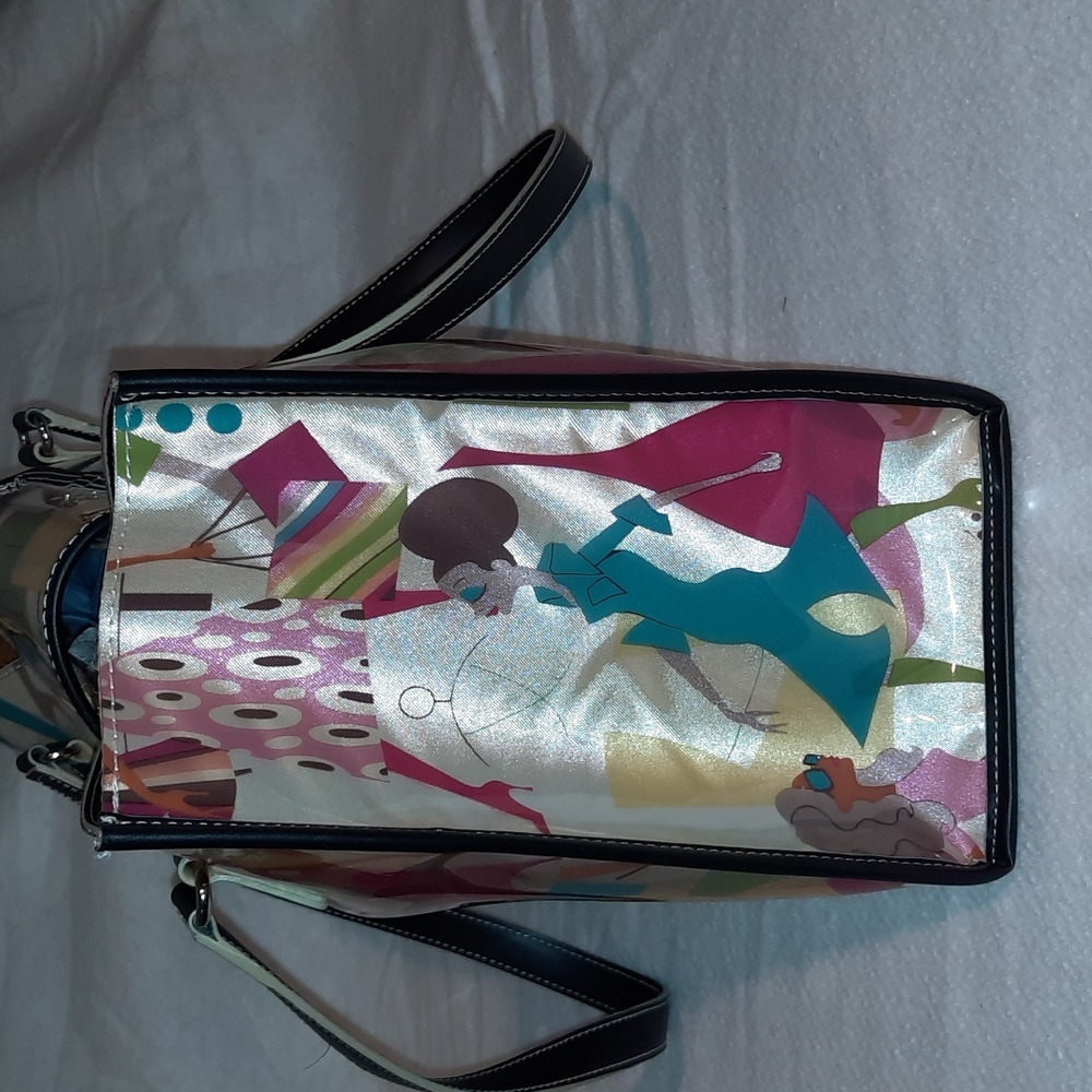 Maxx ladies large print purse w/ coin purse - Picture 3 of 13